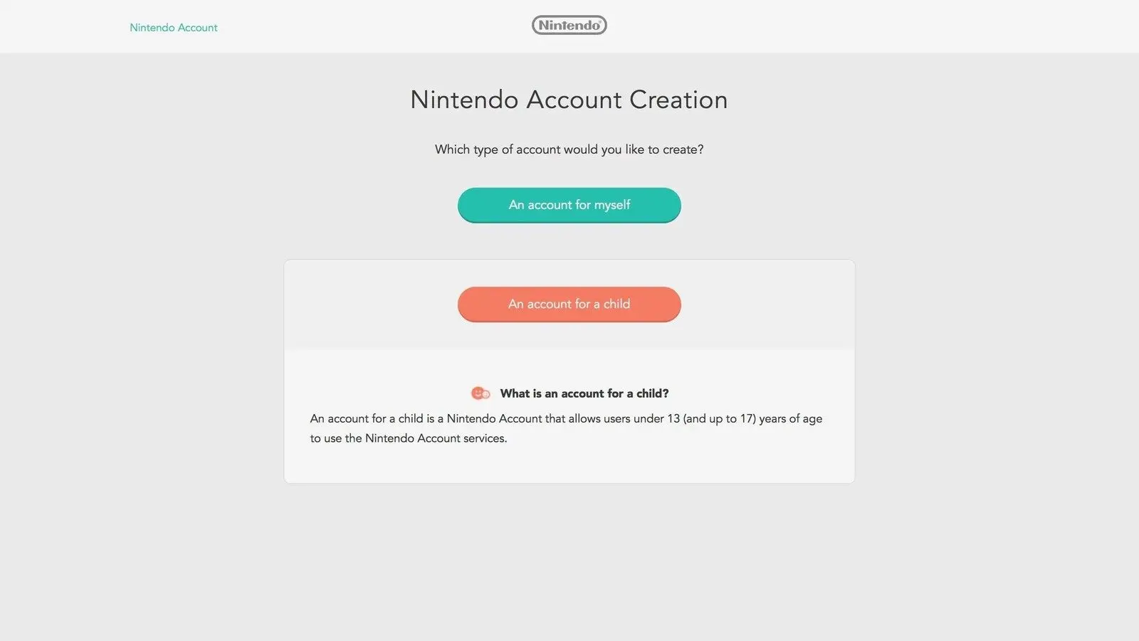 How to create a New Nintendo Account on Switch?