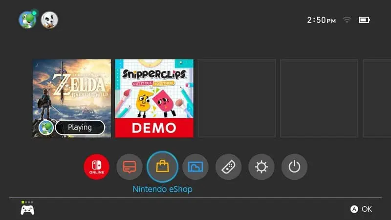 Nintendo Switch eShop