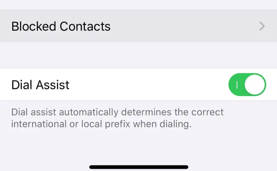 How to see the list of Block contacts