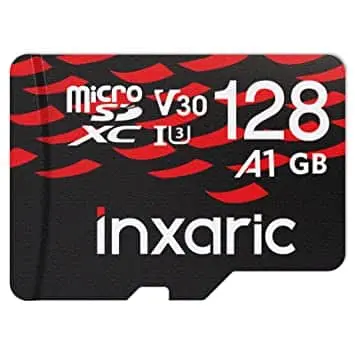 Micro SD card of 128 GB