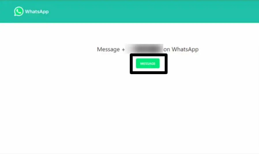 WhatsApp Message Without Saving Contact