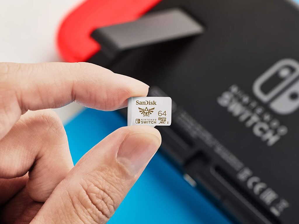 Micro SD card for Nintendo switch