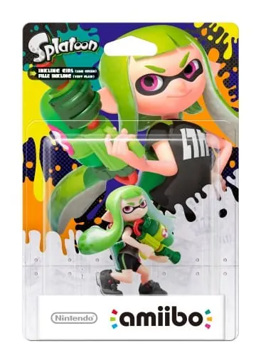 Inkling Girl (Green): Amiibo for Nintendo Switch