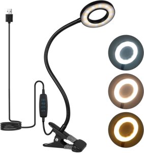 iVict Clip-On LED Light: Lighting for webcam streaming