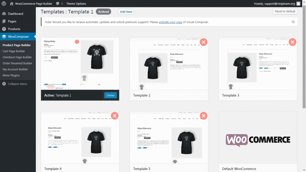 Add product in WooCommerce