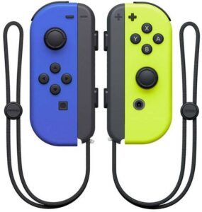 Blue & Neon Yellow: Nintendo Switch Joy-Con