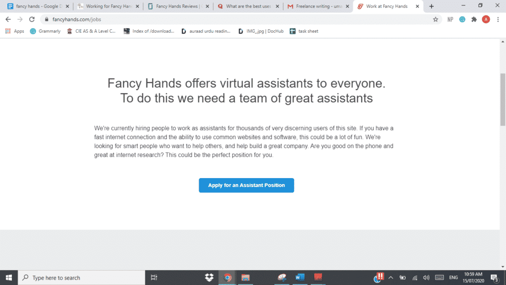 Fancy hands- virtual assistant virtual assistant service 