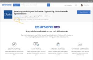 Support: Coursera Learning Platform