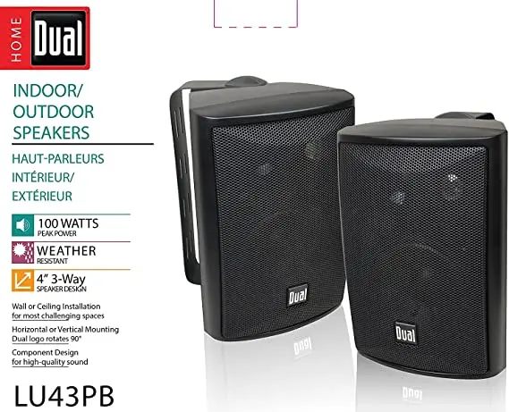 Dual Electronics speakers