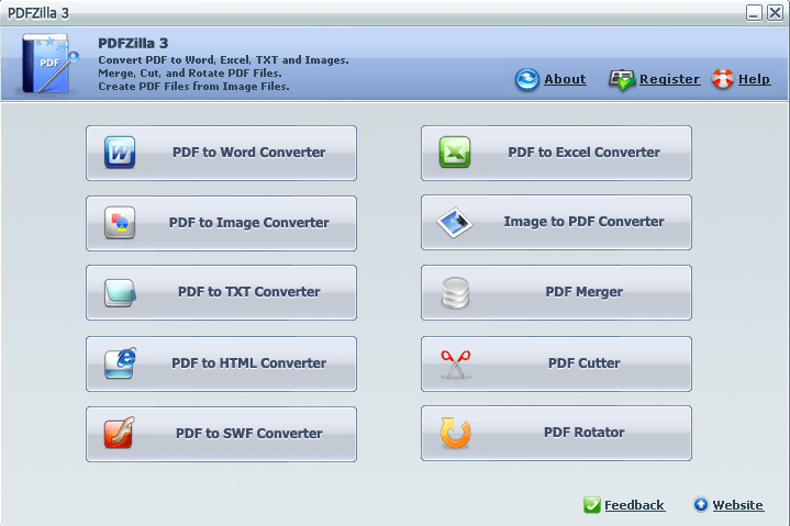 Document customizability of PDF ZILLA