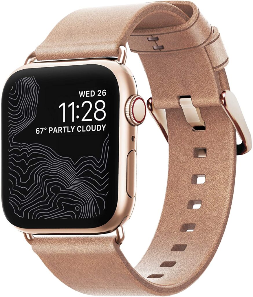 Cover your gold Apple watch with these designer-look bands!