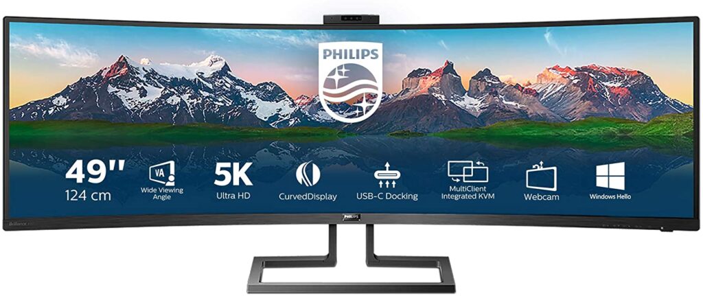 Philips Brilliance 499P9H 49 Review: Ultrawide Gaming monitor!