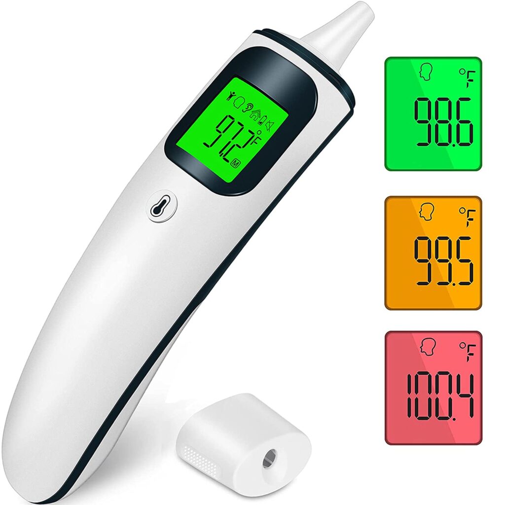 Chooseen Digital Forehead and Ear Thermometer