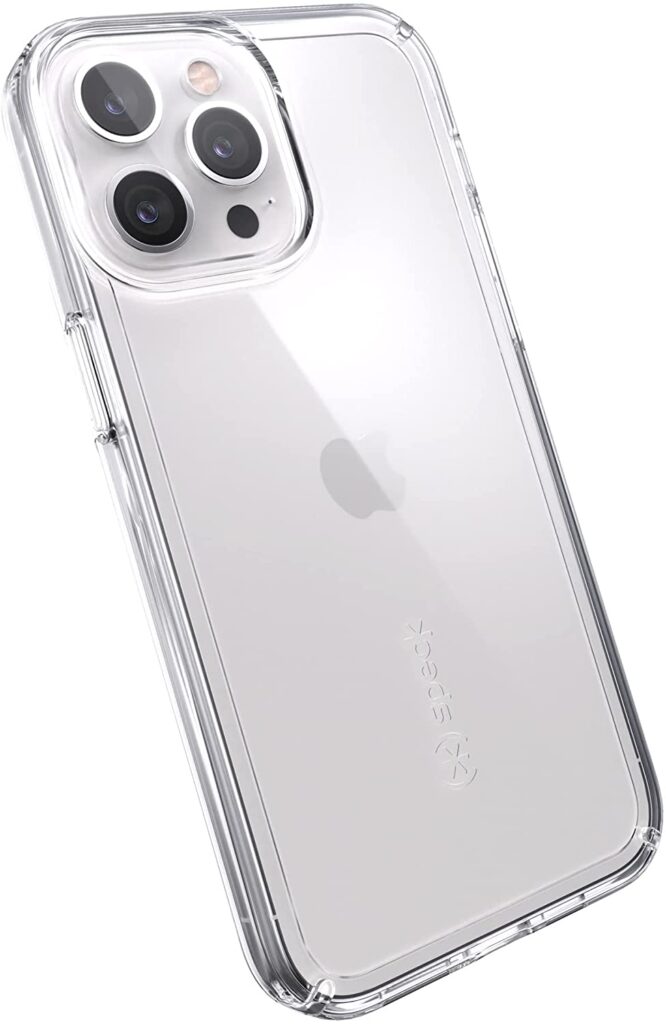 Speck Presidio Perfect-Clear with Impact Geometry Compatible with MagSafe