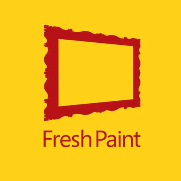 Microsoft Fresh Paint free drawing software