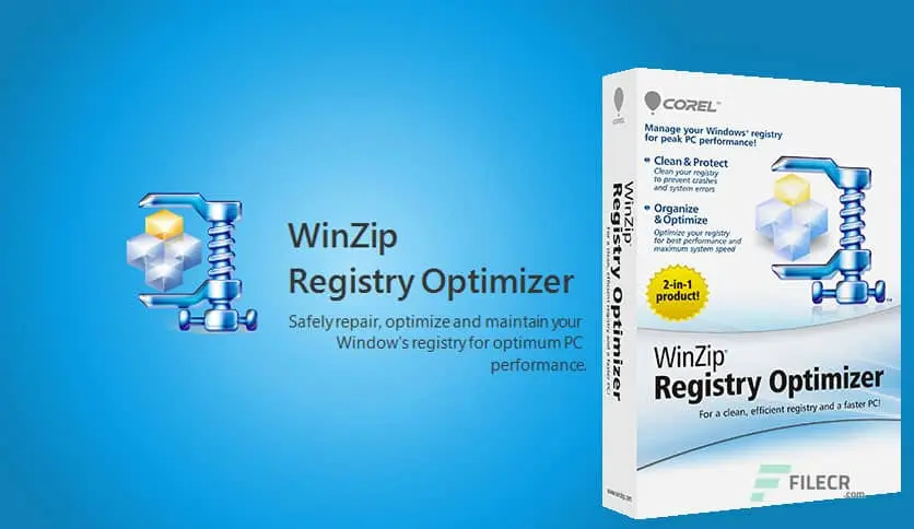 Features of WinZip Registry Optimizer 