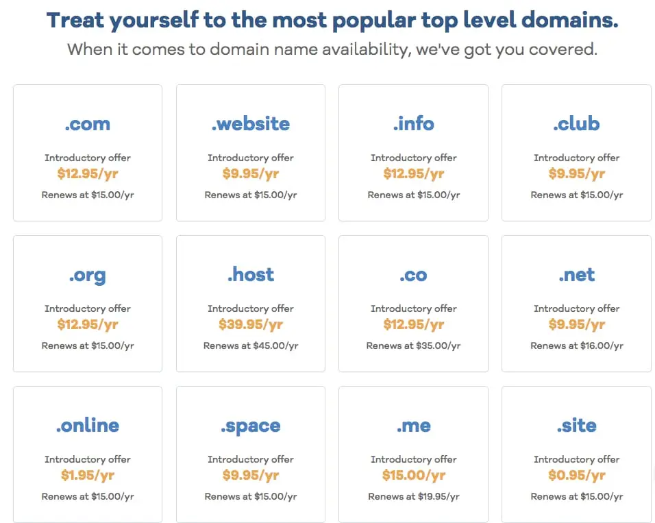 Features of BuyDomains