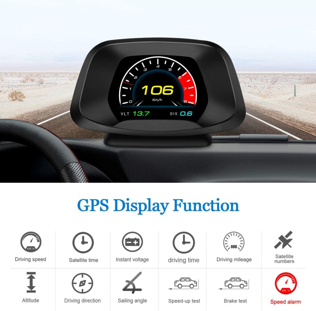 Design and features: Wiiyii Head-Up Display