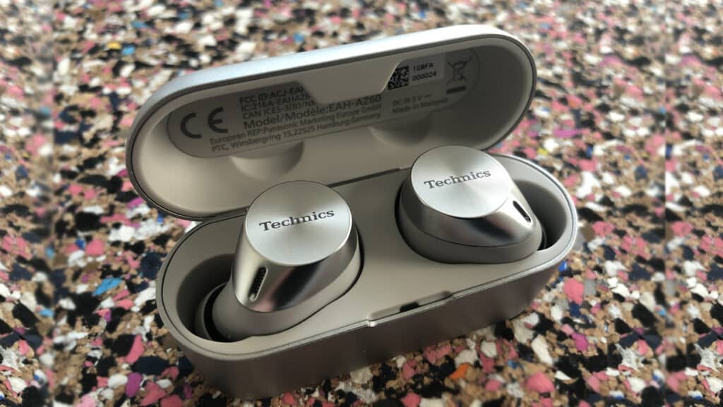  Active noise cancellation: Technics EAH-AZ60