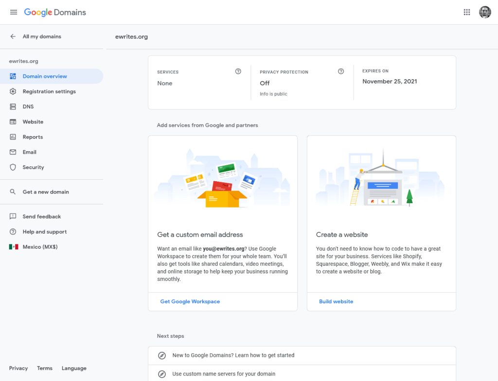 Google Domains