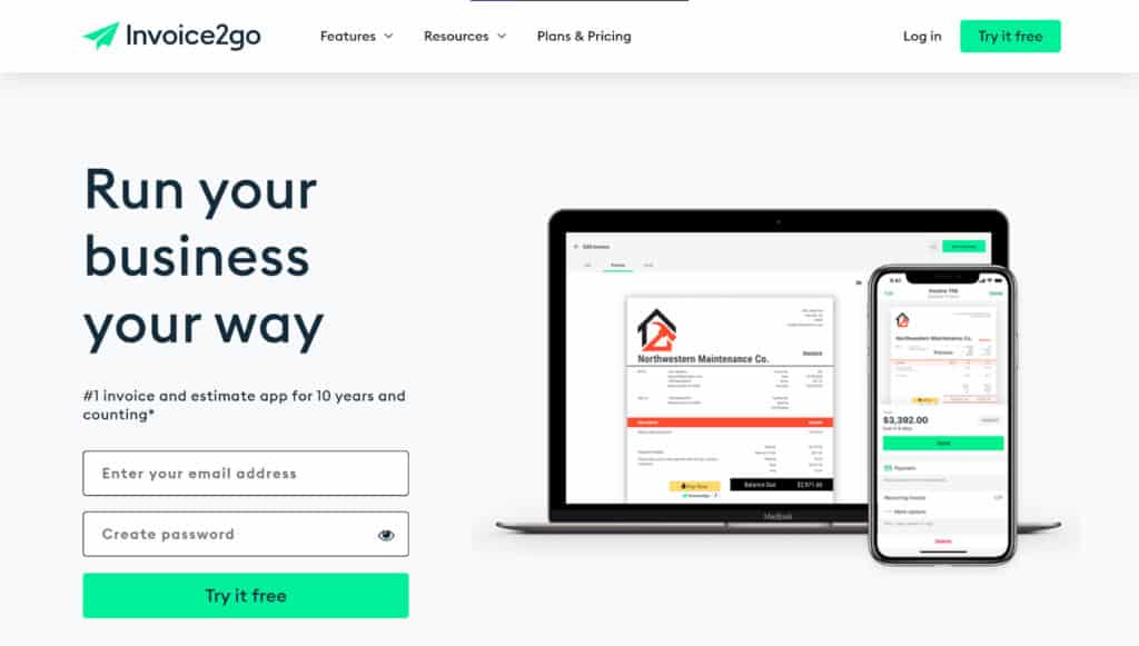 Invoice2go - Grow your business with ease and security!