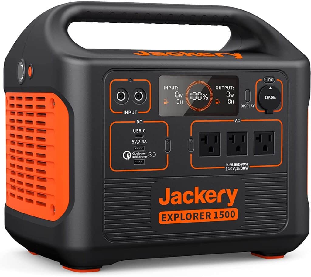 Jackery Explorer 1500: A Portable Power Station!