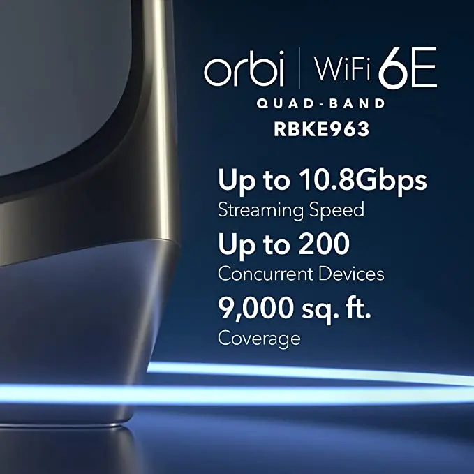 Netgear Orbi Wi-Fi 6E (RBKE963): With Incredible Performance!