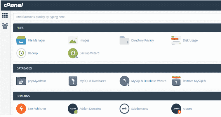 cPanel