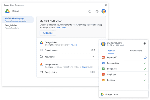 Google Drive Desktop Software
