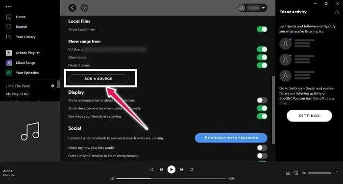 upload your playlist to Spotify