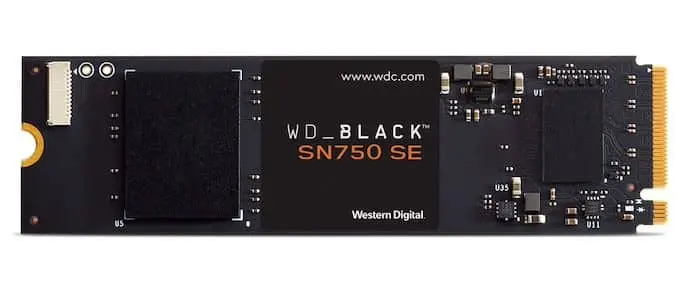 Brief of WD Black SN750 SE