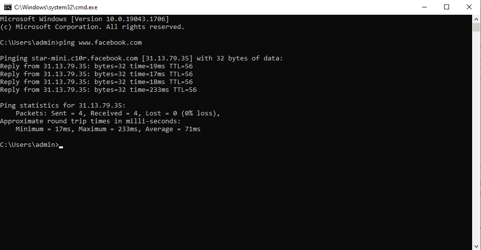 trace an IP address