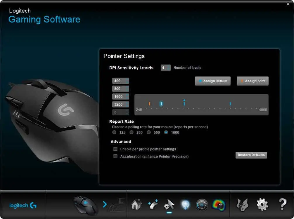 mouse DPI