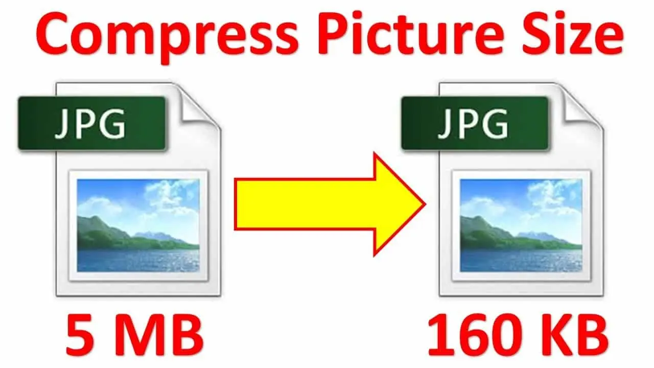 How to reduce the image file size: Making the size smaller can help to share easily!