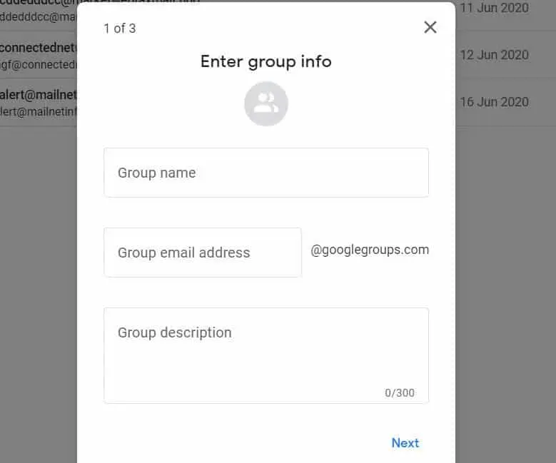 Send Group Emails in Gmail