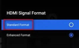 No sound over HDMI