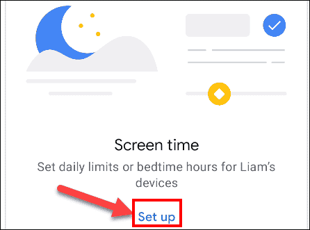 limit screen time on android