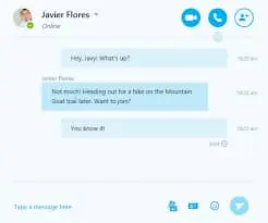 How to use Skype: Instant messaging