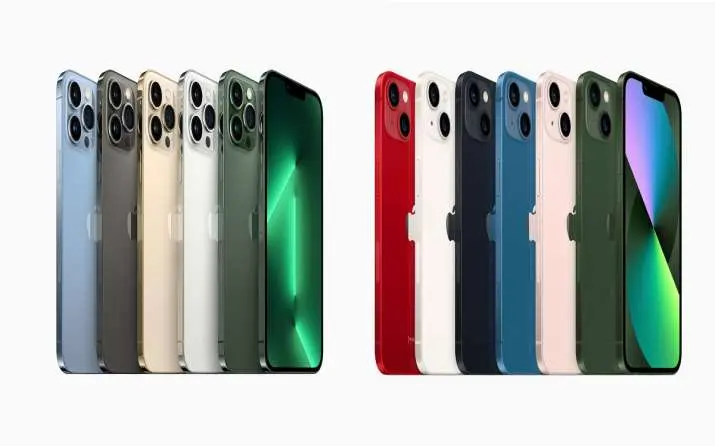 iPhone 13 vs. iPhone 13 Pro: Colors