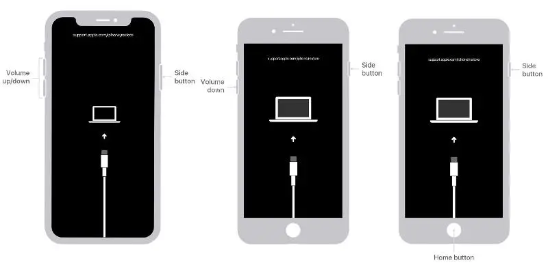 Reset passcode on your iphone