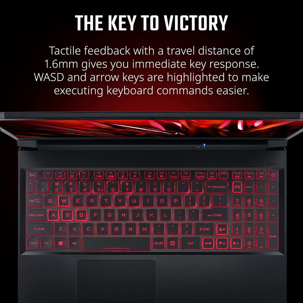 Acer Nitro 5: Keyboard