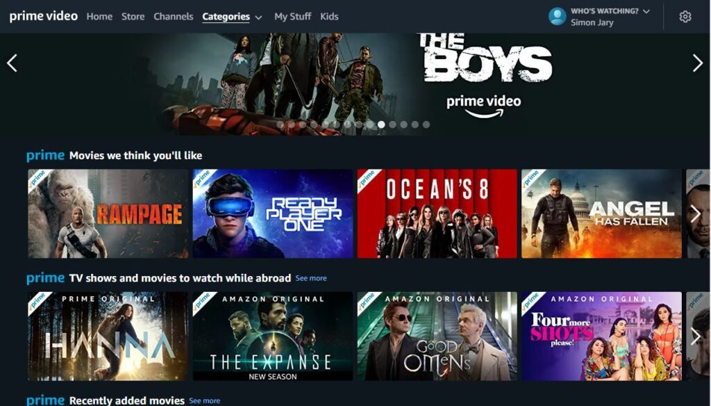Amazon Prime Video - movies and TV shows on-demand