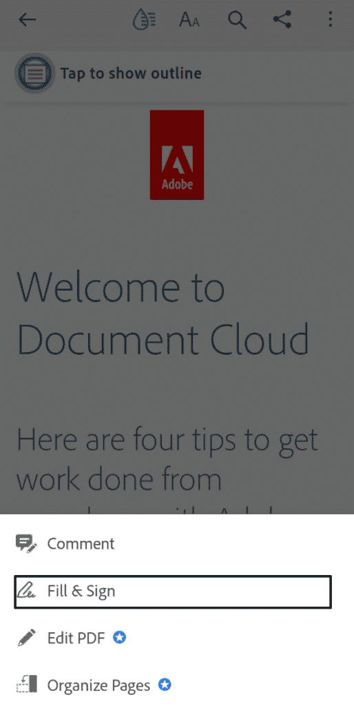 add a digital signature to a PDF