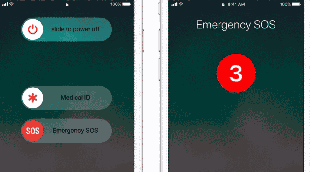 Emergency SOS on iPhone