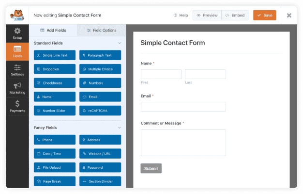 WPForms