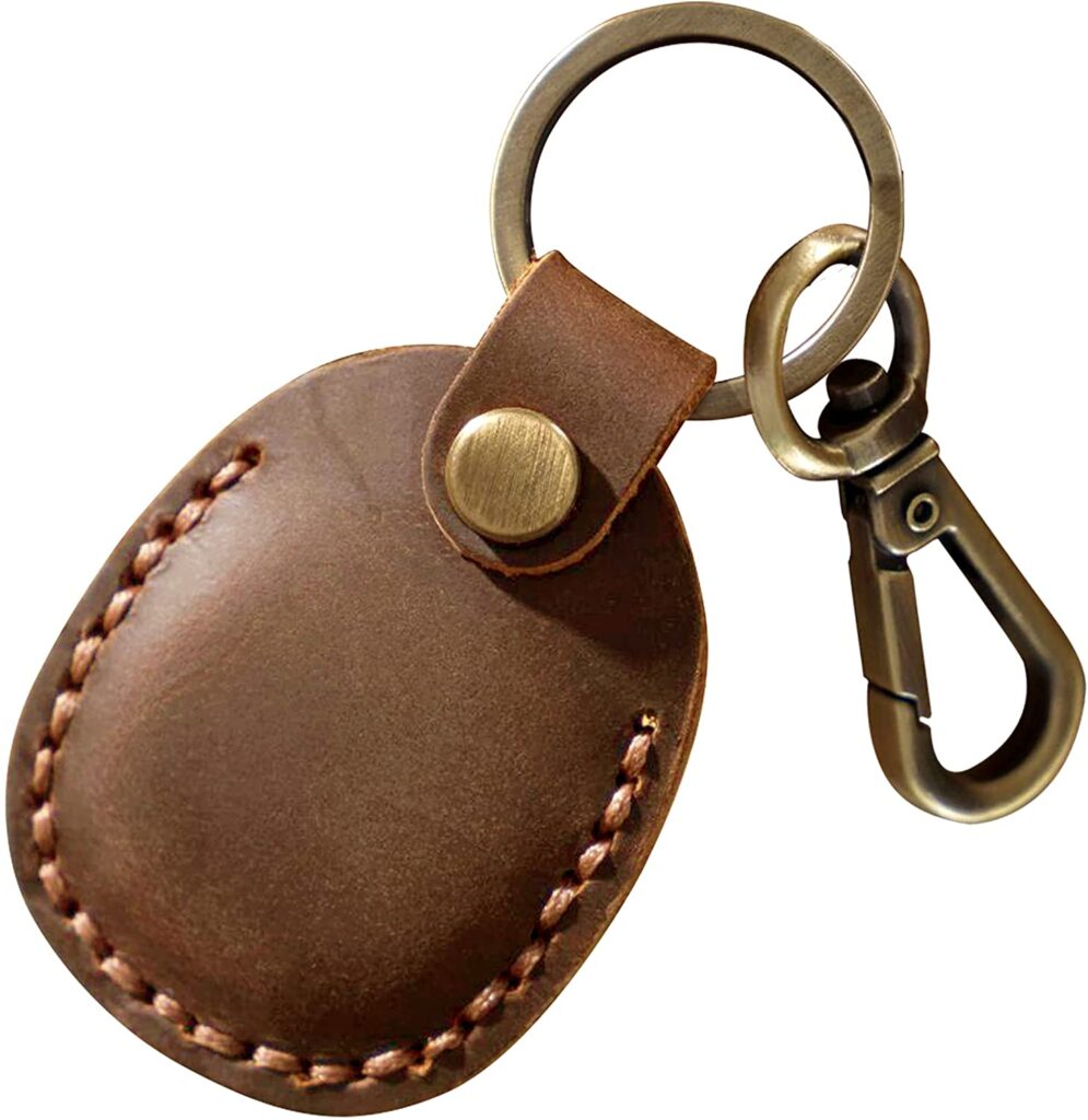 Nomad AirTag Leather Keychain 