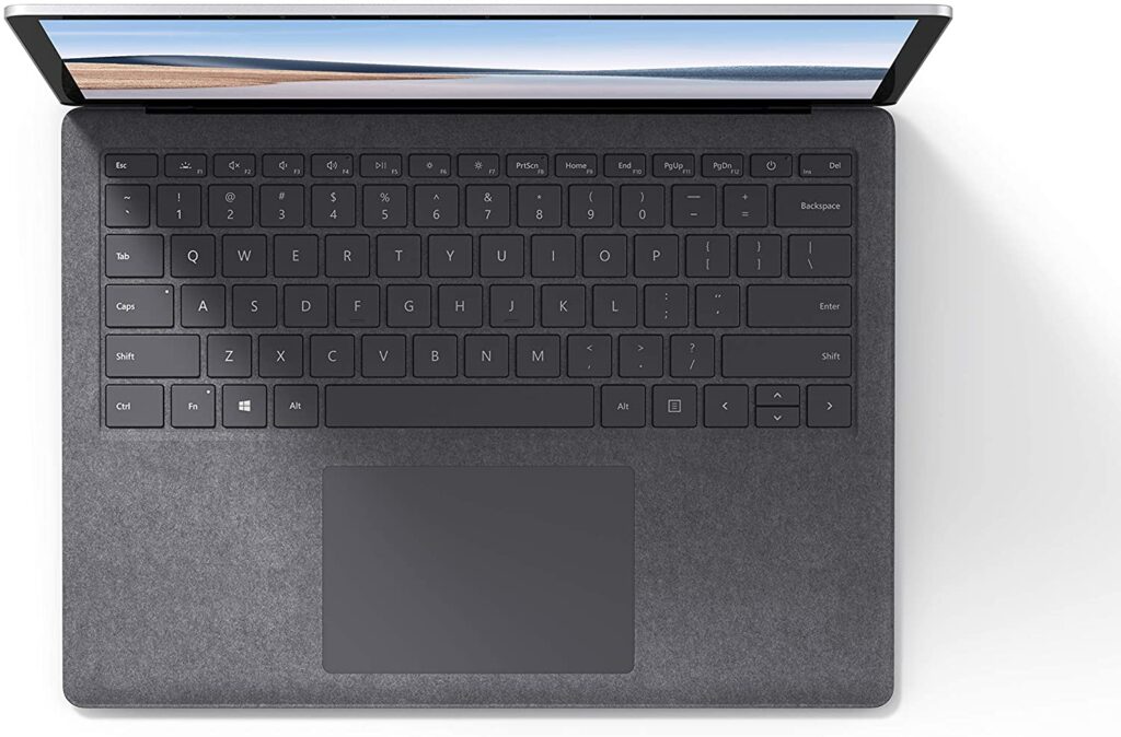 Software: Microsoft Surface Laptop 4
