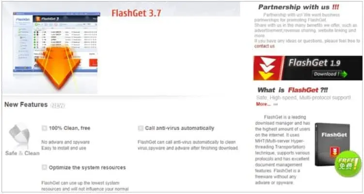 FlashGet Free Download Manager