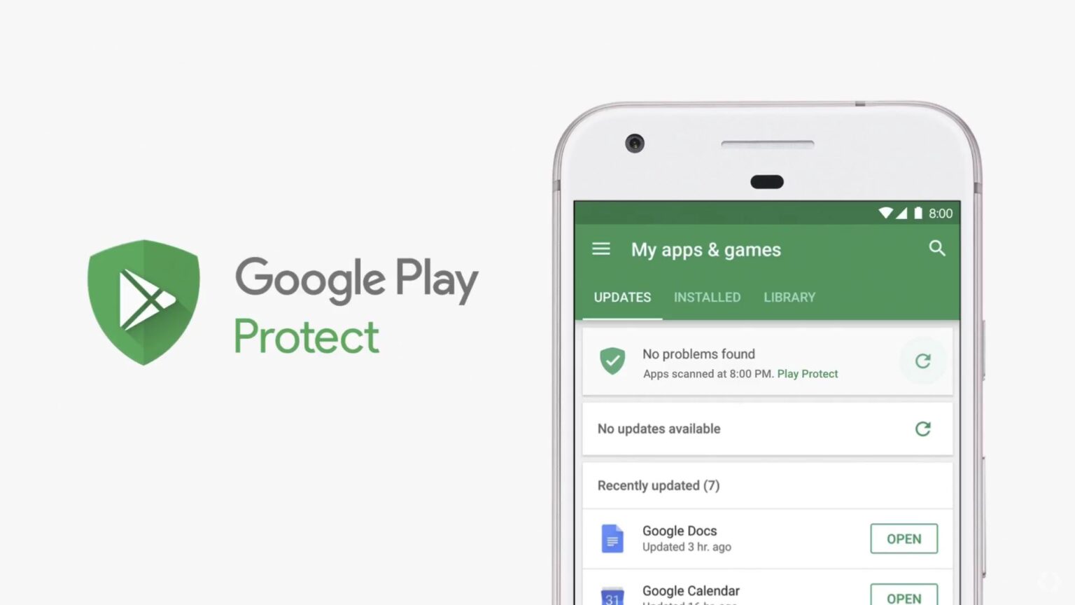 Google Play ProtectA Virus Protecting Software!