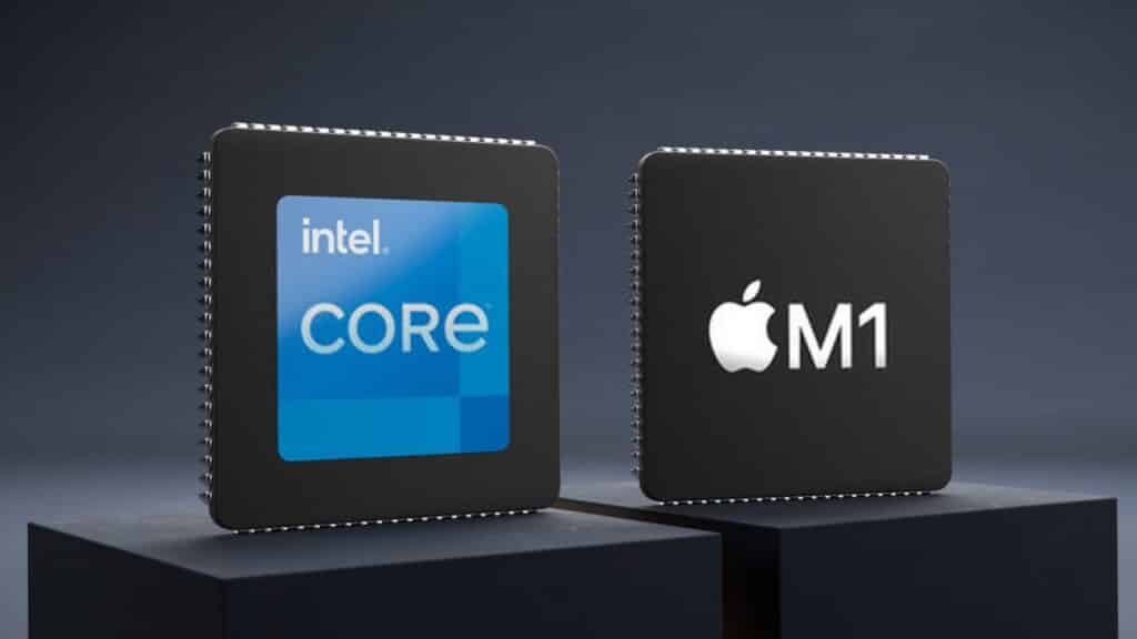 MacBook Pro met M1chip versus MacBook Pro met Intel Core!